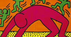 Keith Haring: Art World Antihero, Enduring Activist - color image